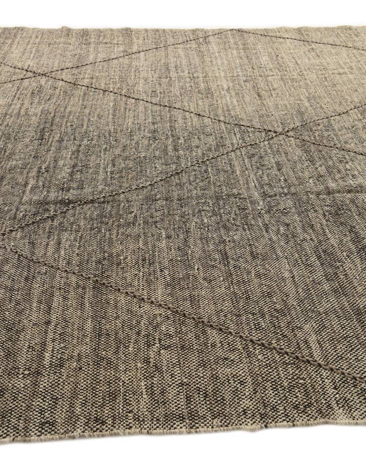 Detail image of  9' 4 x 11' 4  Hand Knotted Moroccan Wool Rug