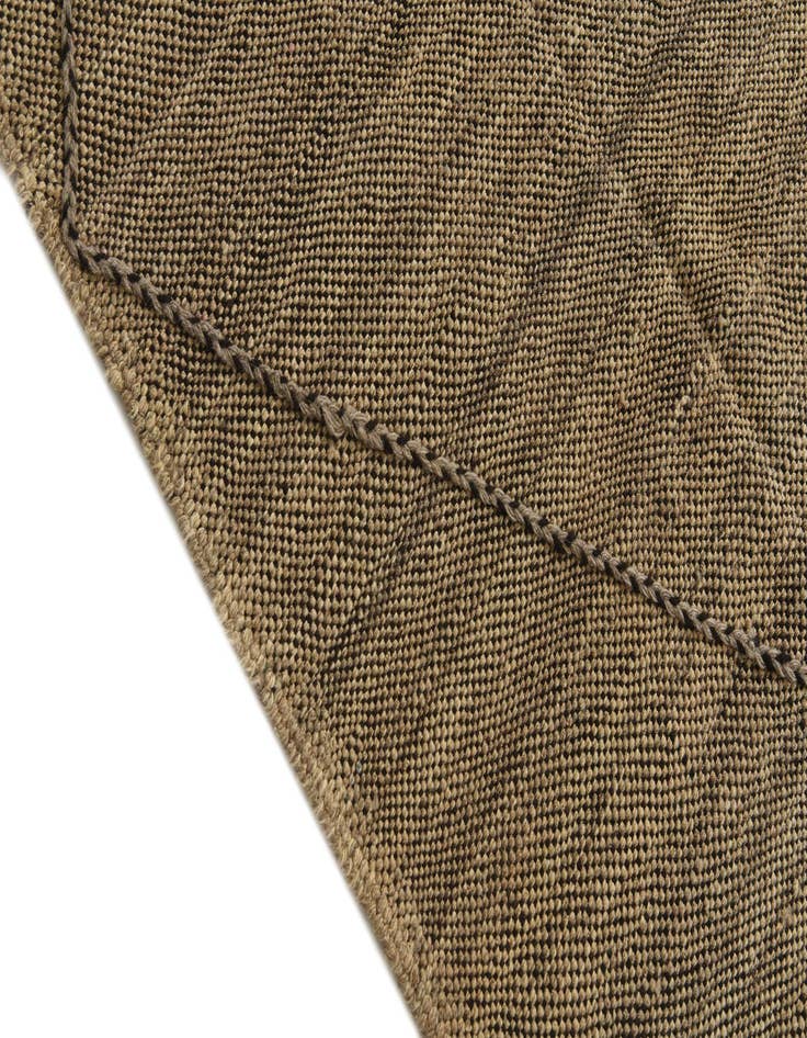 Detail image of  6' 10 x 9' 8  Hand Knotted Moroccan Wool Rug