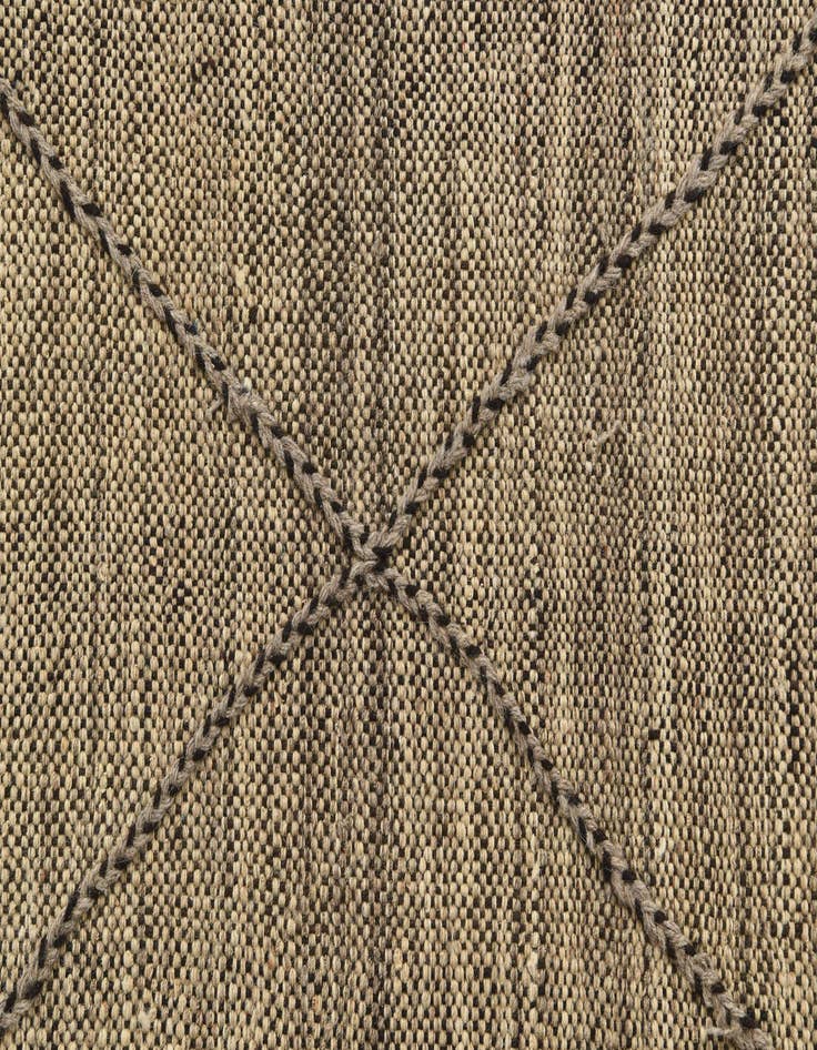 Detail image of  7' 2 x 9' 8  Hand Knotted Moroccan Wool Rug