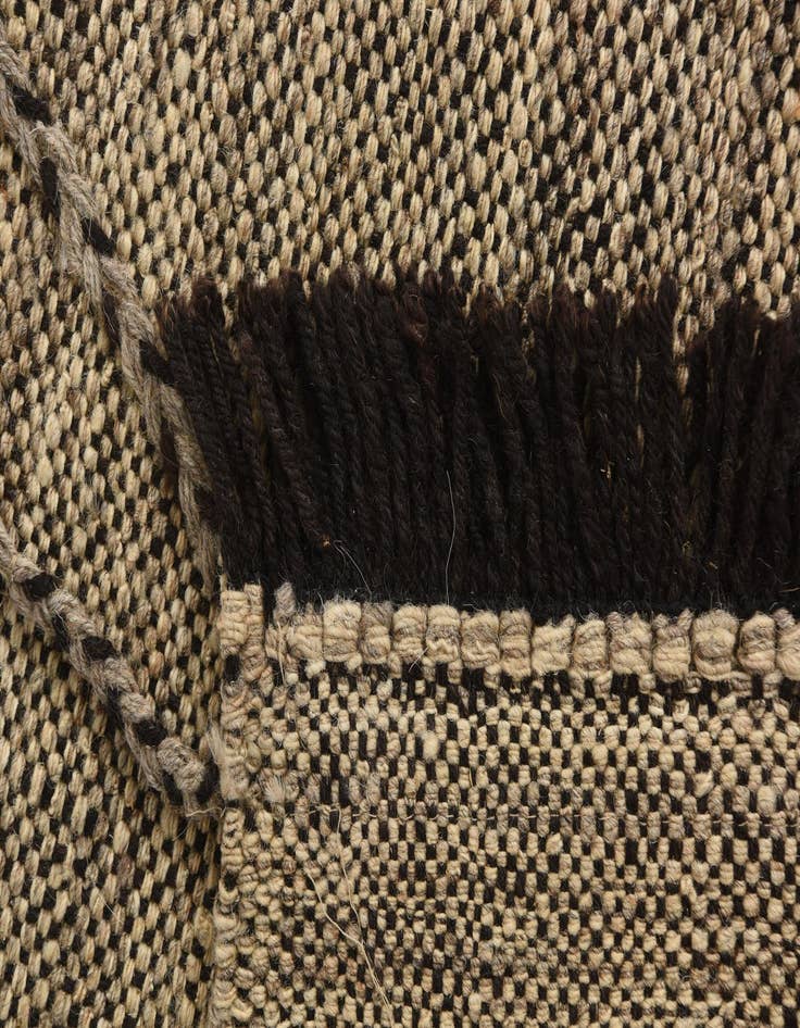 Detail image of  7' 2 x 9' 8  Hand Knotted Moroccan Wool Rug