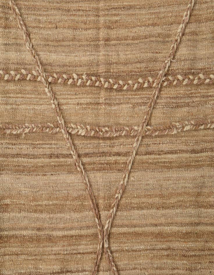 Detail image of  8' 10 x 11' 4  Hand Knotted Moroccan Wool Rug
