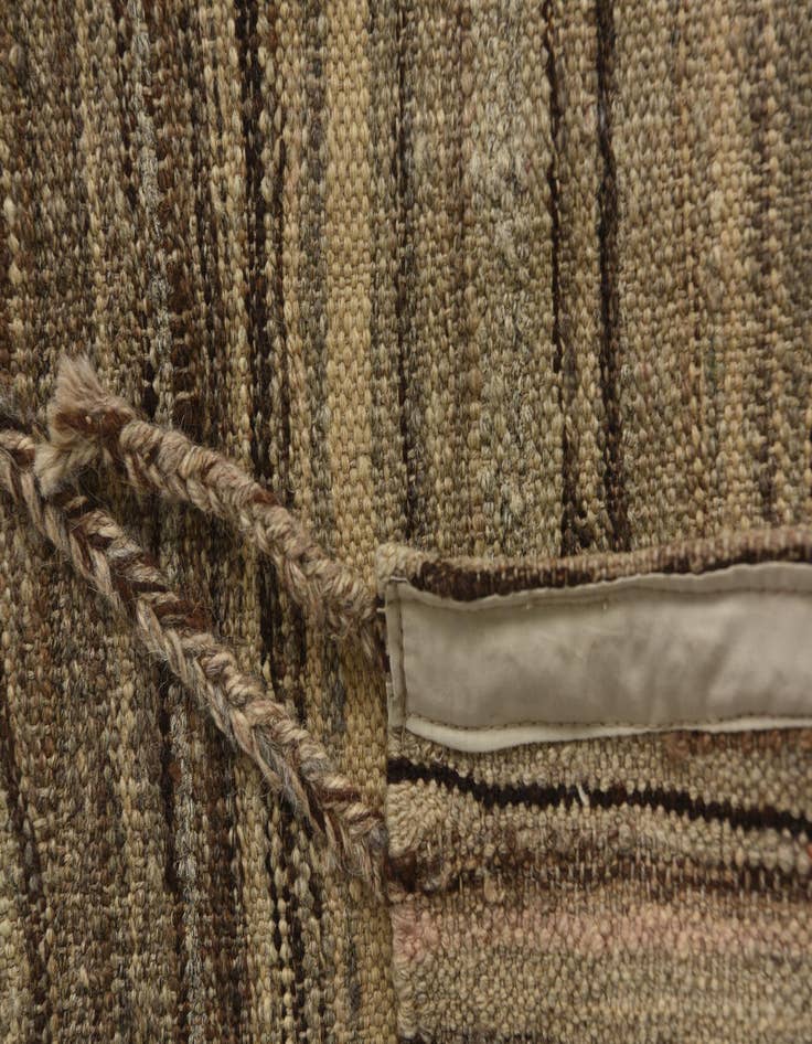 Detail image of  6' x 7' 8  Hand Knotted Moroccan Wool Rug