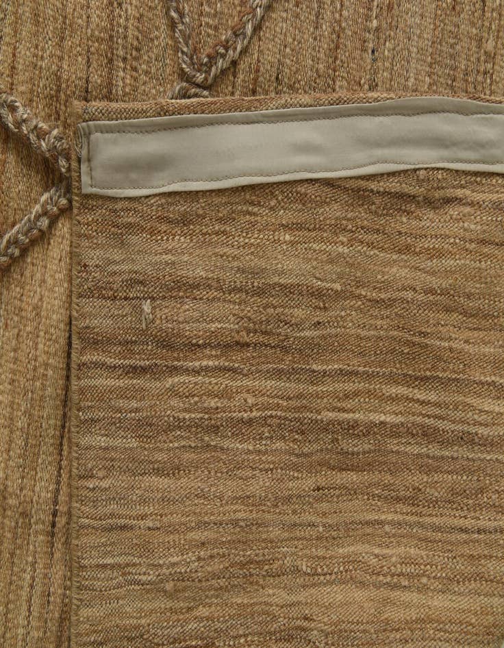 Detail image of  9' 9 x 13'  Hand Knotted Moroccan Wool Rug