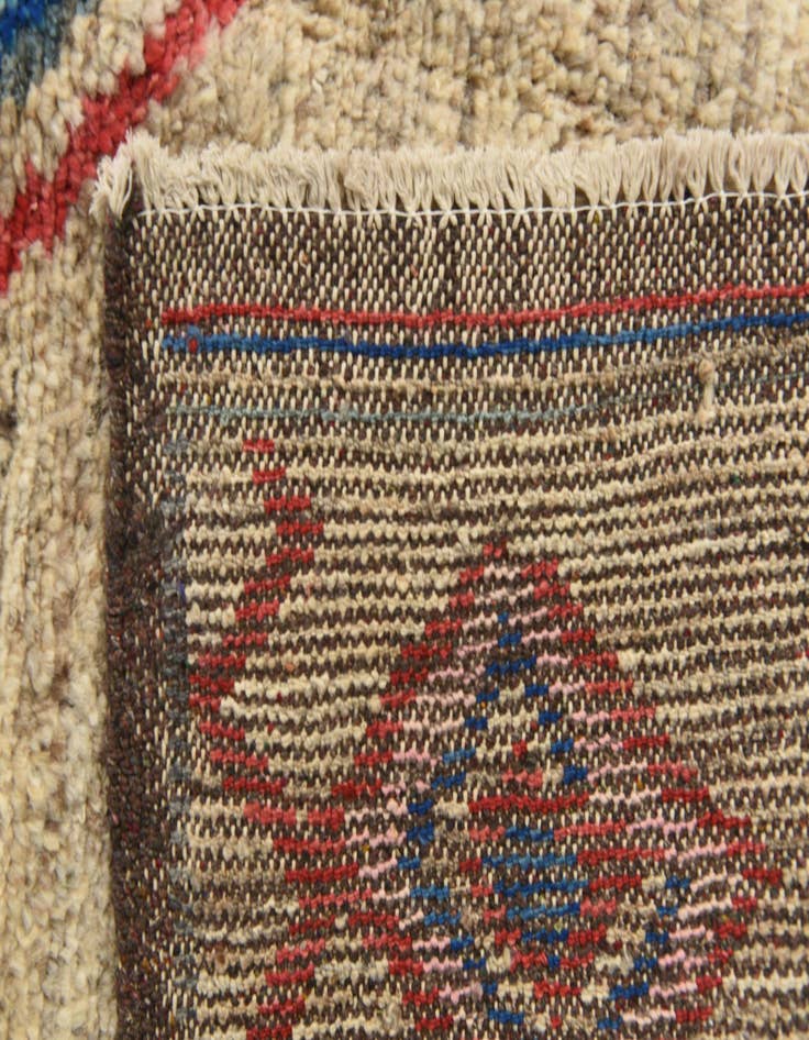 Detail image of  6' 4 x 9' 3  Hand Knotted Moroccan Wool Rug