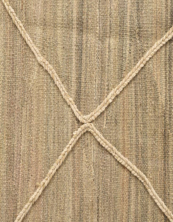 Detail image of  4' 5 x 6'  Hand Knotted Moroccan Wool Rug