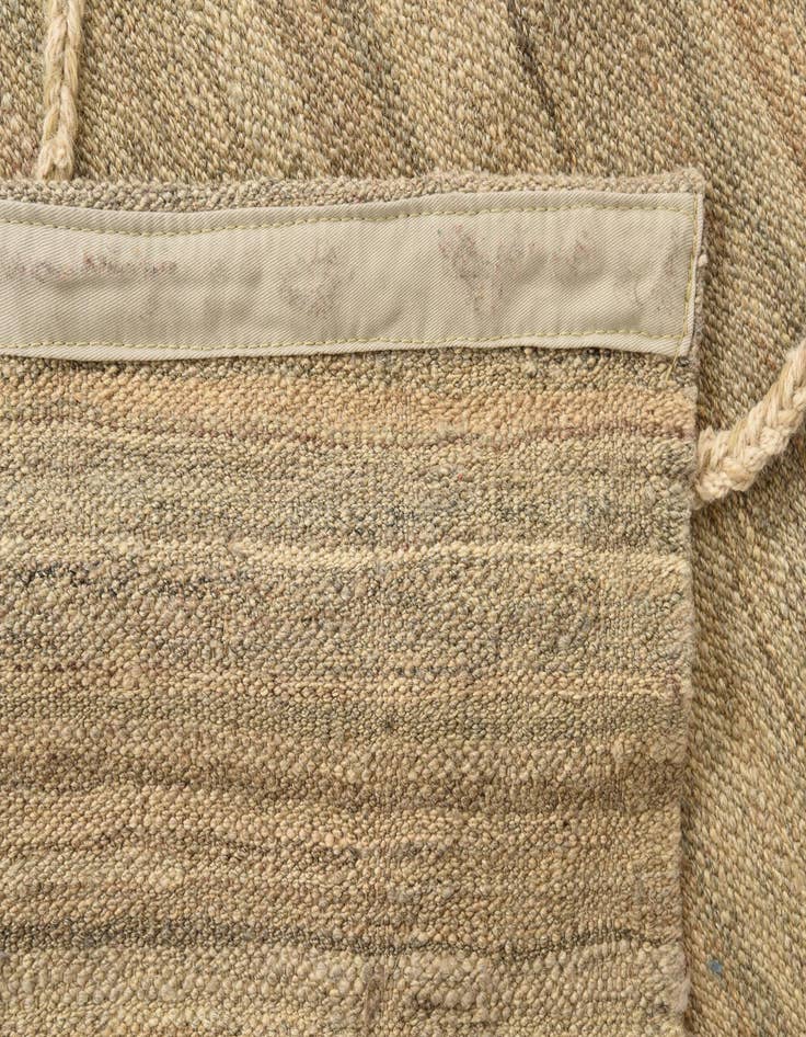 Detail image of  4' 5 x 6'  Hand Knotted Moroccan Wool Rug