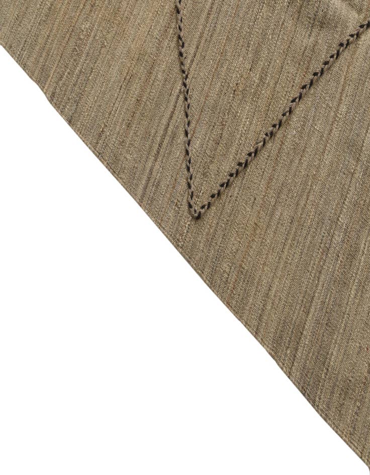 Detail image of  6' 9 x 9' 8  Hand Knotted Moroccan Wool Rug