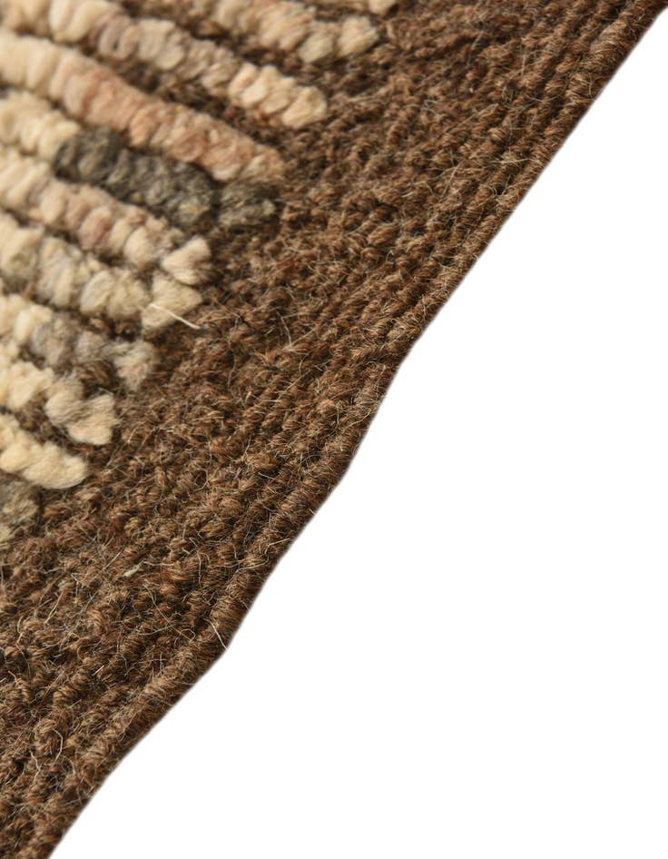 Detail image of  8' 5 x 10' 6  Hand Knotted Moroccan Wool Rug