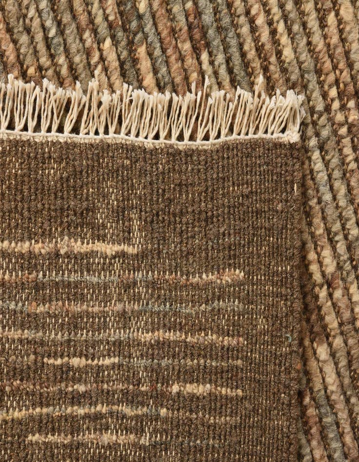 Detail image of  8' 5 x 10' 6  Hand Knotted Moroccan Wool Rug