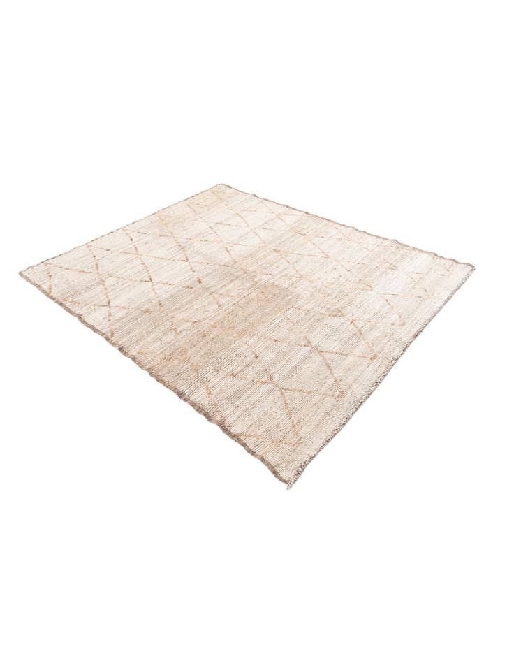 Detail image of  5' 6 x 6' 10  Hand Knotted Moroccan Wool Rug