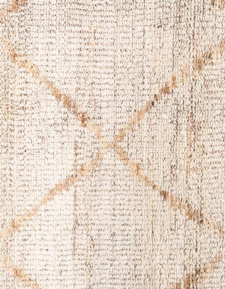 Detail image of  5' 6 x 6' 10  Hand Knotted Moroccan Wool Rug