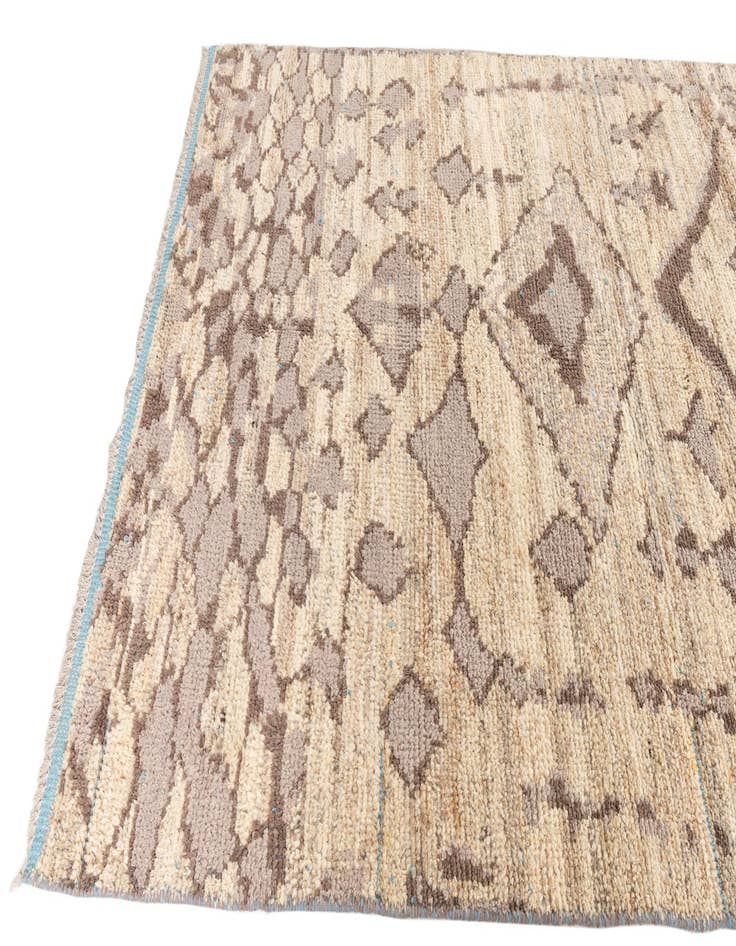 Detail image of  5' x 7' 1  Hand Knotted Moroccan Wool Rug