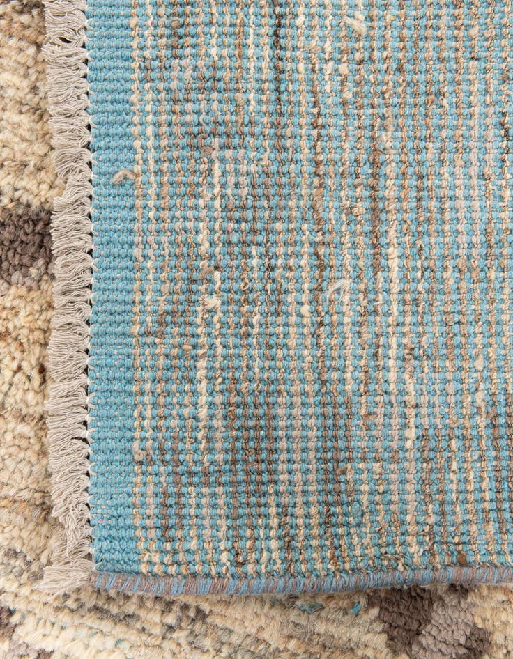 Detail image of  5' x 7' 1  Hand Knotted Moroccan Wool Rug