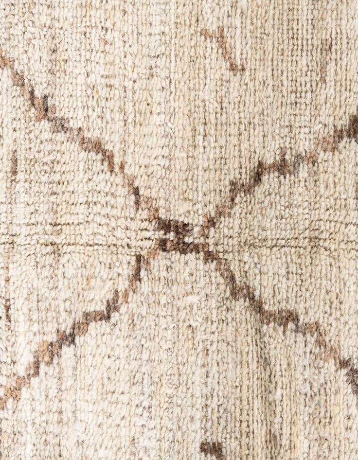 Detail image of  5' 3 x 6' 8  Hand Knotted Moroccan Wool Rug