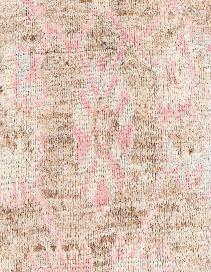 Detail image of  6' 3 x 9' 1  Hand Knotted Moroccan Wool Rug