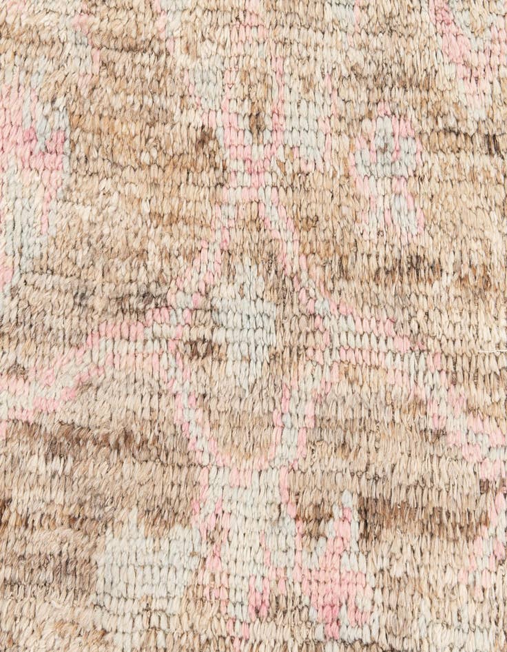 Detail image of  6' 3 x 9' 1  Hand Knotted Moroccan Wool Rug