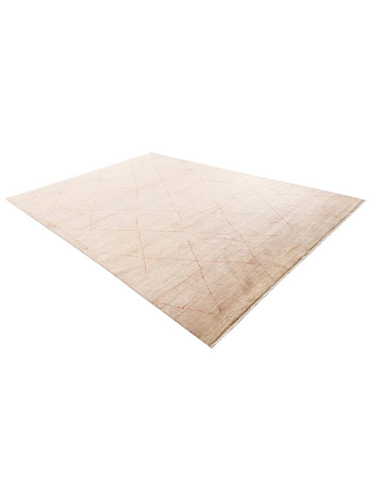 Detail image of  8' 2 x 11' 5  Hand Knotted Moroccan Wool Rug