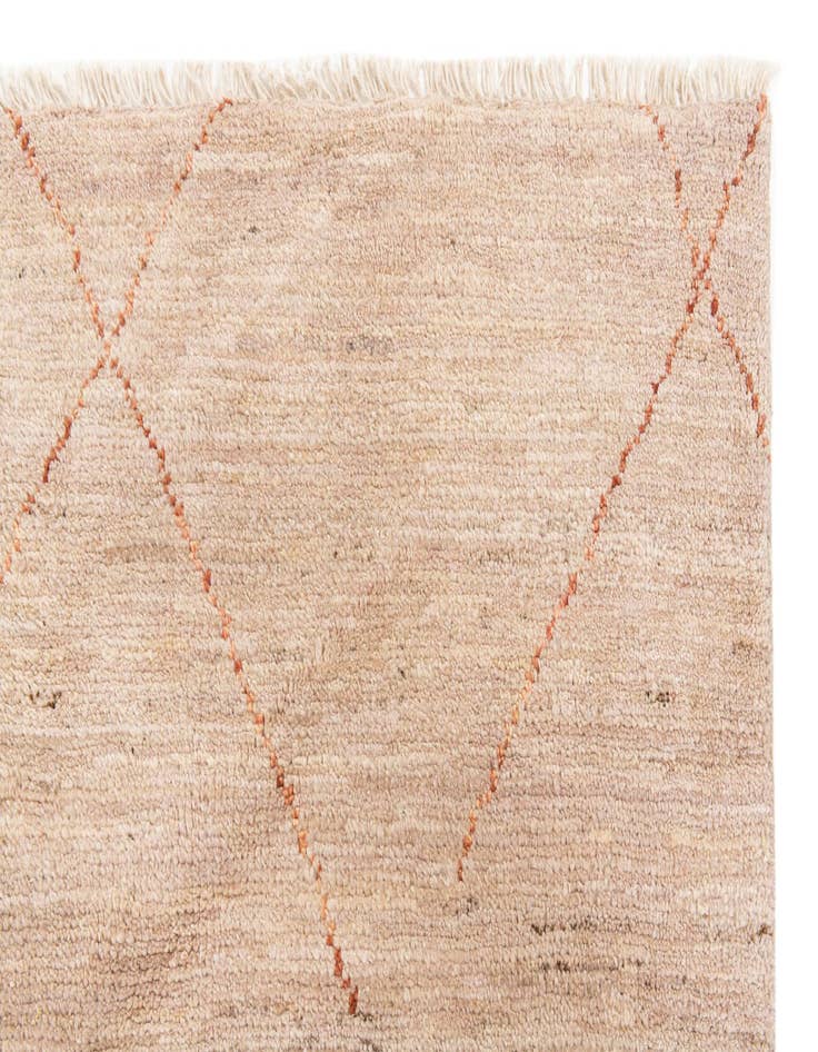 Detail image of  8' 2 x 11' 5  Hand Knotted Moroccan Wool Rug