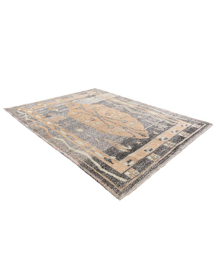 Detail image of  8' x 10' 1  Hand Knotted Moroccan Wool Rug