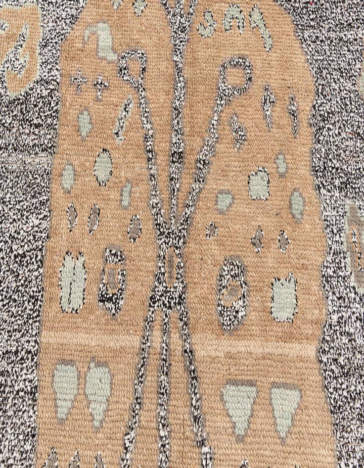 Detail image of  8' x 10' 1  Hand Knotted Moroccan Wool Rug