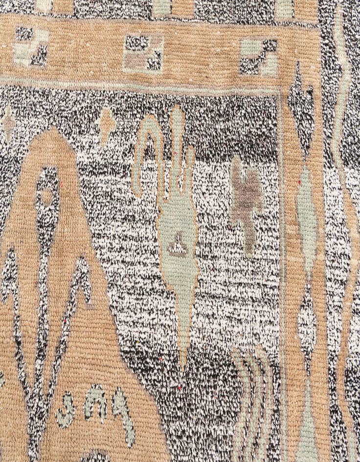 Detail image of  8' x 10' 1  Hand Knotted Moroccan Wool Rug