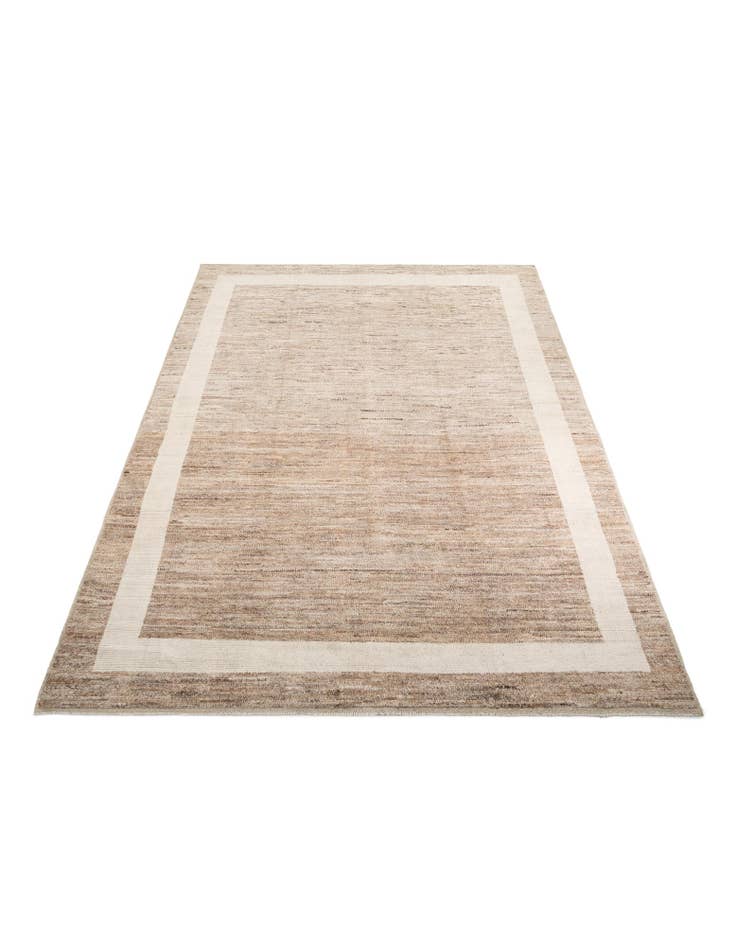 Detail image of  10' 5 x 14' 6  Hand Knotted Moroccan Wool Rug