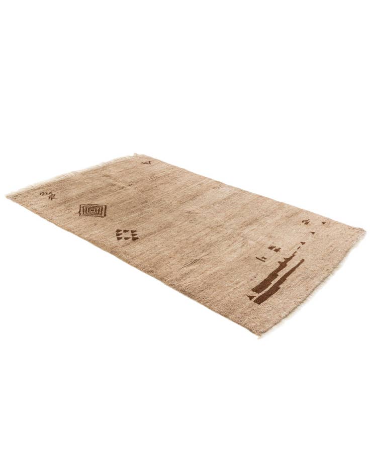 Detail image of  4' 4 x 6' 9  Hand Knotted Moroccan Wool Rug