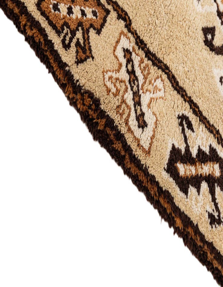 Detail image of  5' 1 x 8' 10  Hand Knotted Moroccan Wool Rug