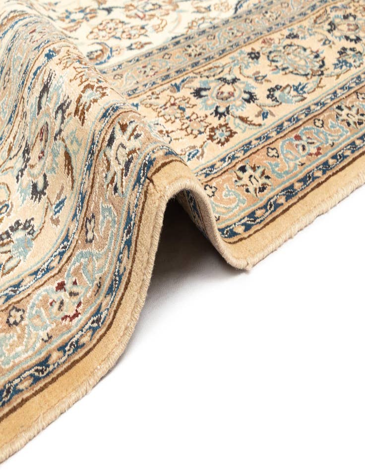 Detail image of  6' 11 x 11' 3 Nain Wool Rug