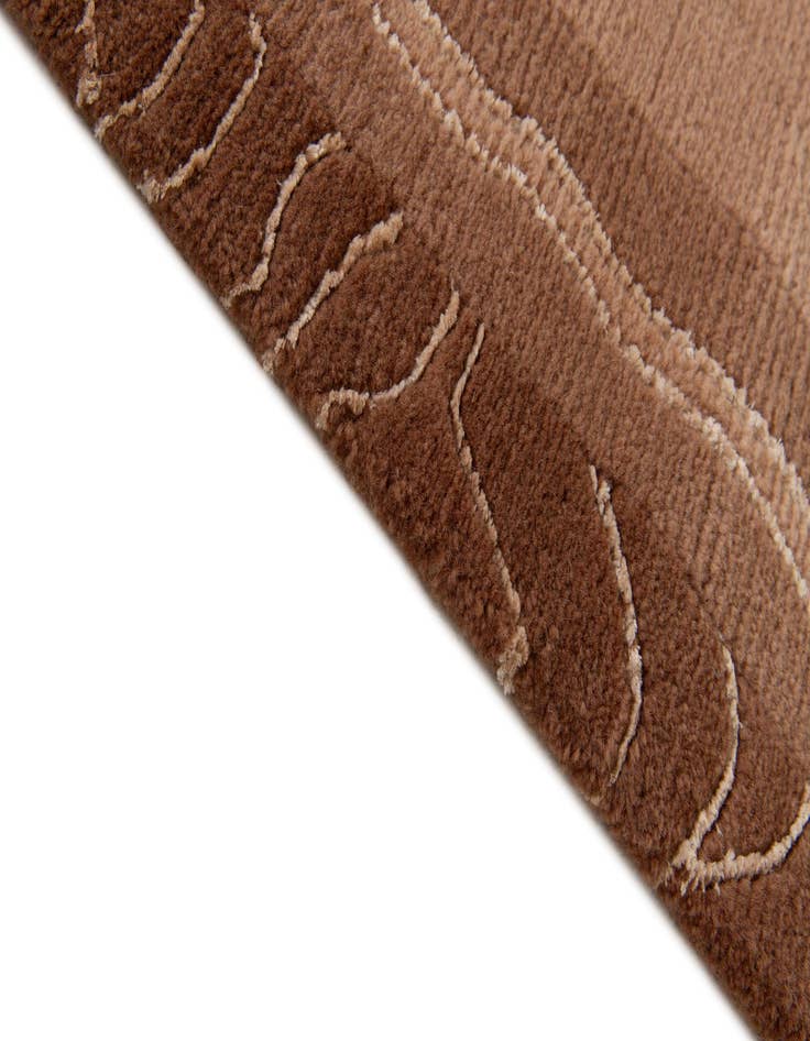 Detail image of  5' 9 x 8'  Hand Knotted Nepal Rug