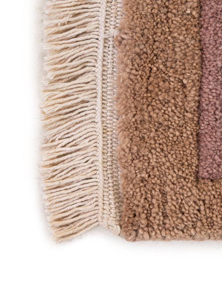 Detail image of  3' 1 x 5' 5  Hand Knotted Nepal Wool Rug