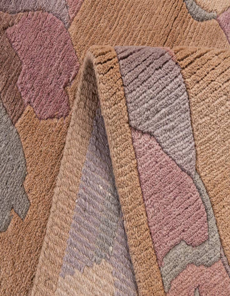 Detail image of  3' 1 x 5' 5  Hand Knotted Nepal Wool Rug