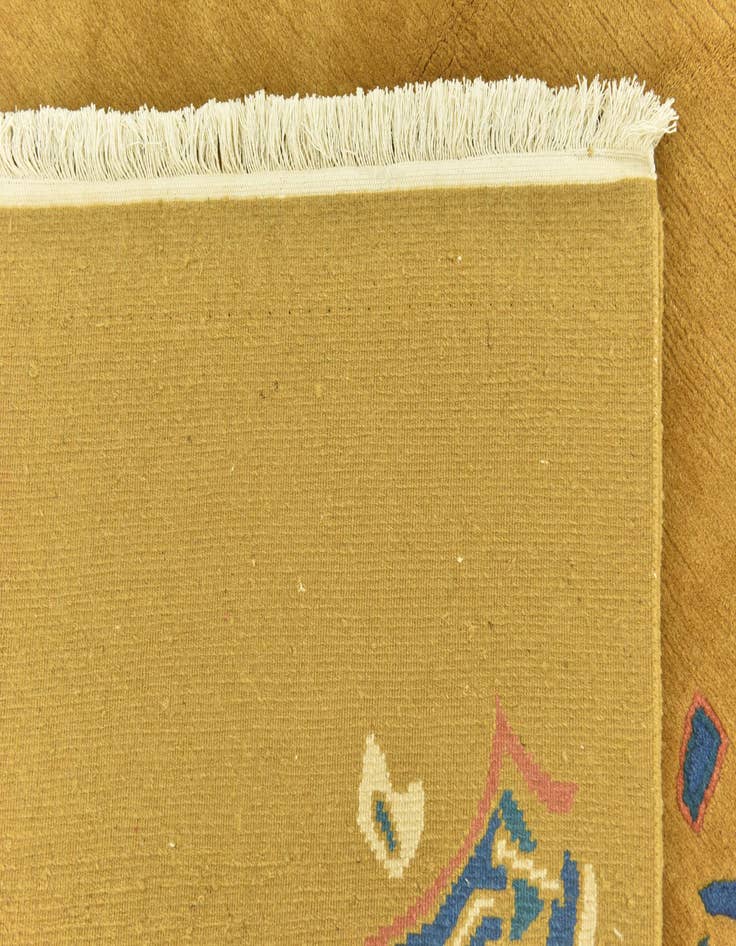 Detail image of  4' 8 x 5' 7  Hand Knotted Nepal Wool Rug