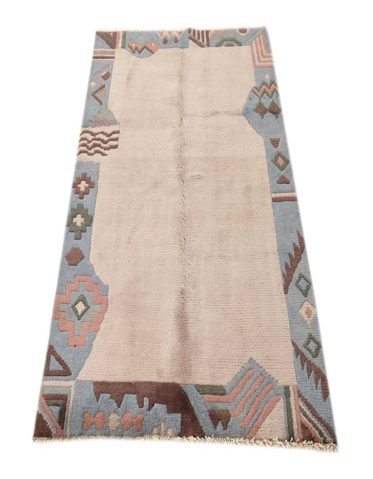 Detail image of  3' 11 x 5' 10  Hand Knotted Nepal Wool Rug