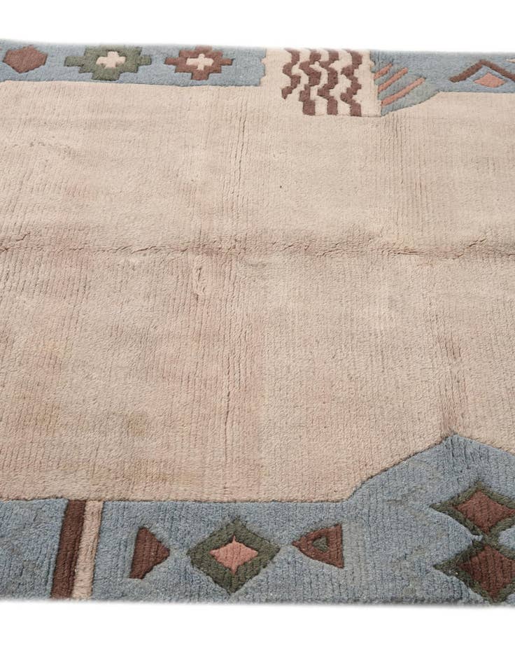 Detail image of  3' 11 x 5' 10  Hand Knotted Nepal Wool Rug