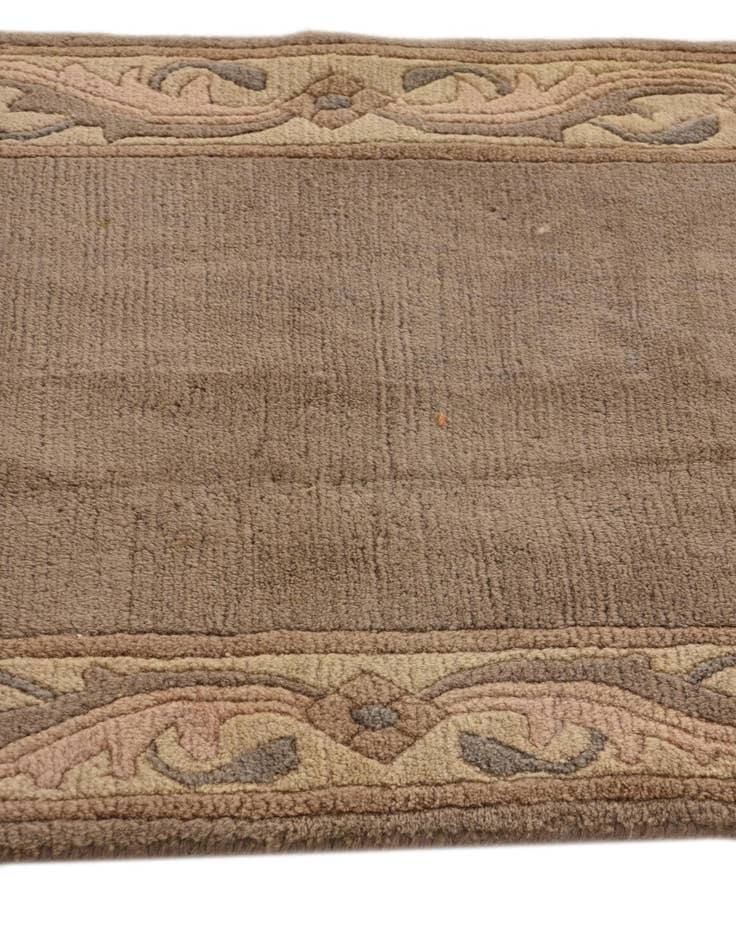 Detail image of  2' 4 x 4' 6  Hand Knotted Nepal Wool Rug