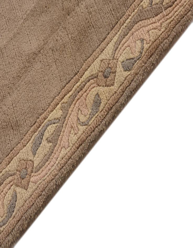 Detail image of  2' 4 x 4' 6  Hand Knotted Nepal Wool Rug