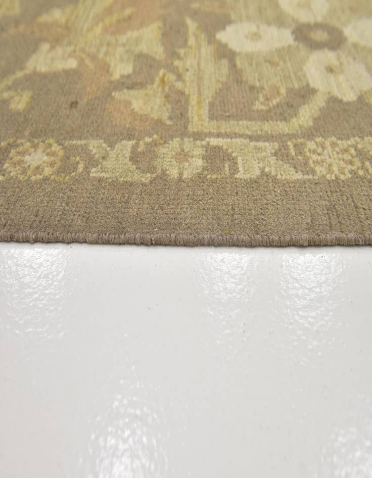 Detail image of  11' 2 x 15' 7  Hand Knotted Oushak Wool Rug