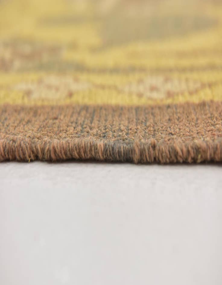 Detail image of  10' 5 x 12' 8  Hand Knotted Oushak Wool Rug