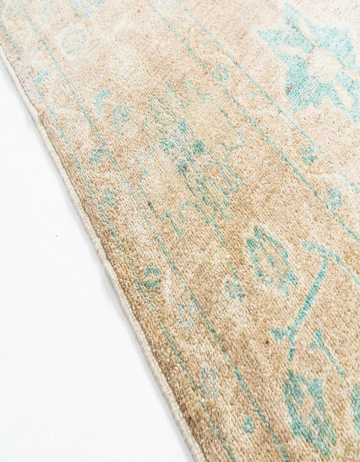 Detail image of  8' 3 x 10' 4  Hand Knotted Oushak Wool Rug
