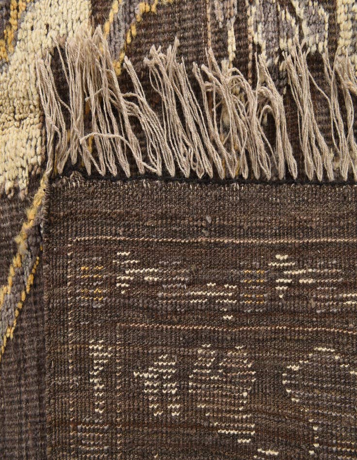 Detail image of  10' x 14'  Hand Knotted Oushak Wool Rug