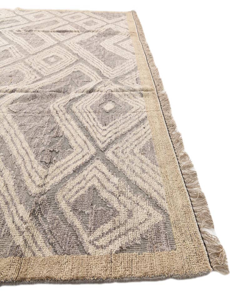 Detail image of  10' 2 x 14' 7  Hand Knotted Oushak Wool Rug