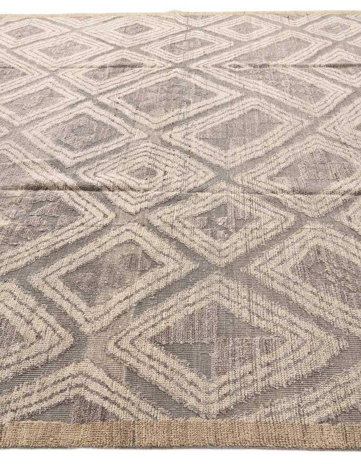 Detail image of  10' 2 x 14' 7  Hand Knotted Oushak Wool Rug