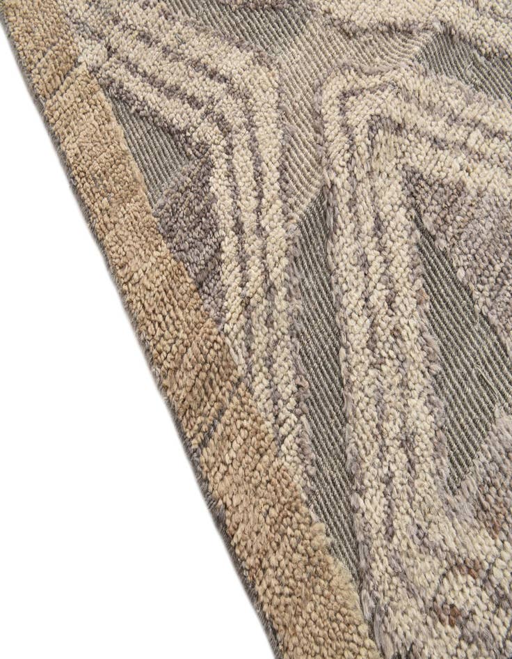 Detail image of  10' 2 x 14' 7  Hand Knotted Oushak Wool Rug