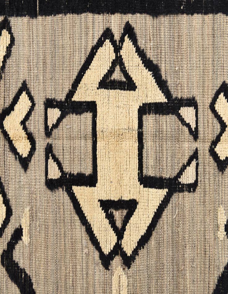 Detail image of  7' 8 x 10' 4  Hand Knotted Oushak Wool Rug