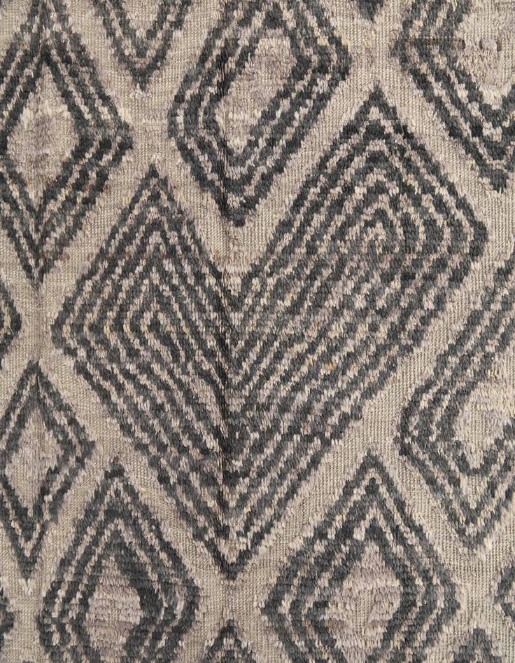 Detail image of  8' x 10' 6  Hand Knotted Oushak Wool Rug