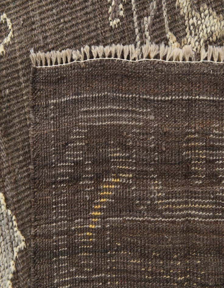 Detail image of  8' 1 x 10' 4  Hand Knotted Oushak Wool Rug