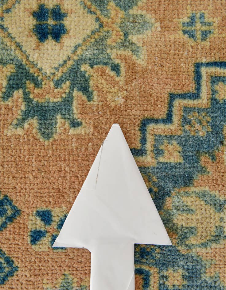 Detail image of  5' x 6' 9  Hand Knotted Oushak Wool Rug