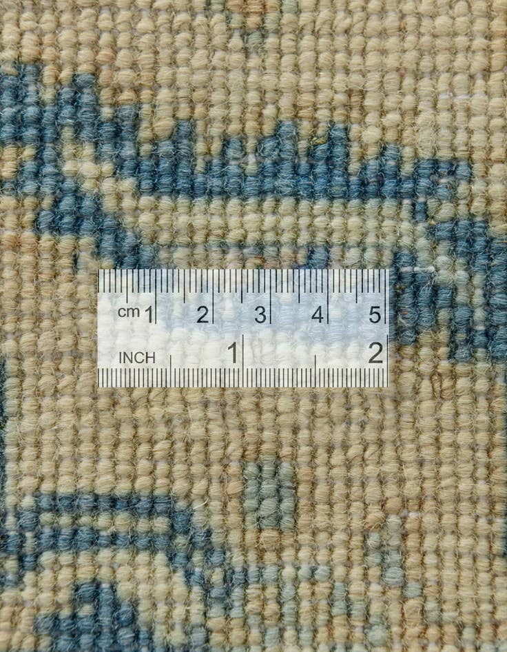 Detail image of  5' x 6' 9  Hand Knotted Oushak Wool Rug