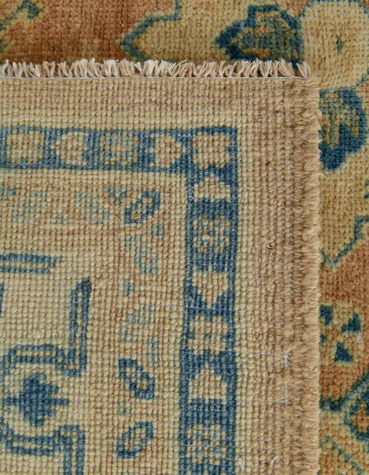 Detail image of  5' x 6' 9  Hand Knotted Oushak Wool Rug